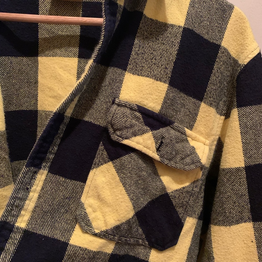 Large Plaid Cardigan